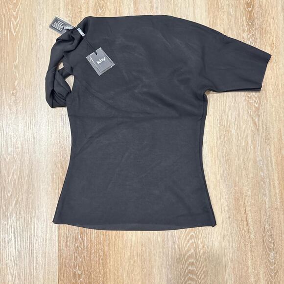 Khy sueded stretch twisted top - Picture 2 of 2